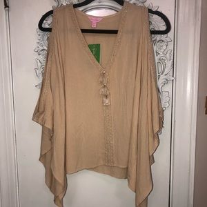 NWT size s Lilly Pulitzer drape top
